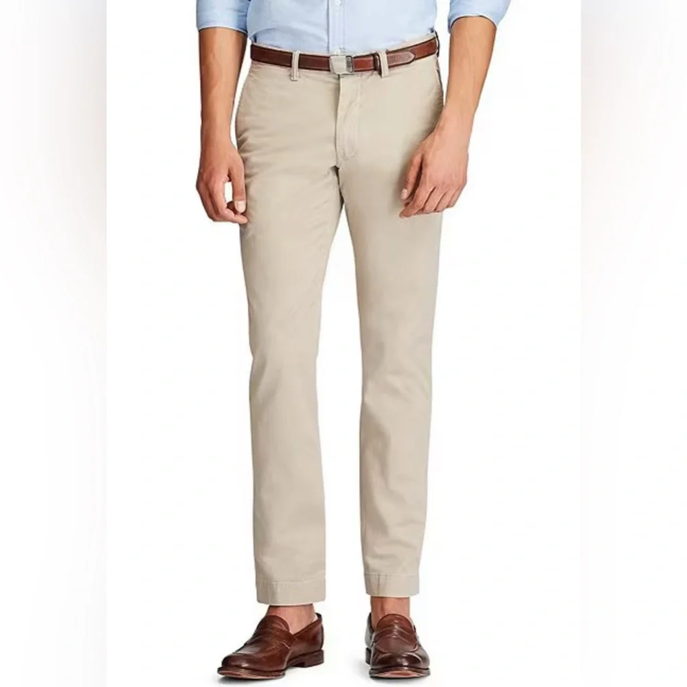 Polo Ralph Lauren Stretch Slim Fit Chino Pants - Picture 1 of 7